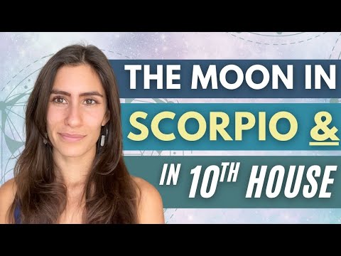 MOON in SCORPIO AND In The 10TH HOUSE!🦂🌙 (Love Life, Career, Needs & Challenges)