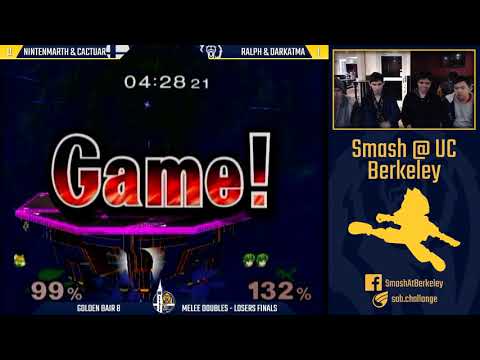 Golden Bair 8 - Melee Doubles Losers Finals - Ralph & Darkatma vs Nintenmarth & Cactuar
