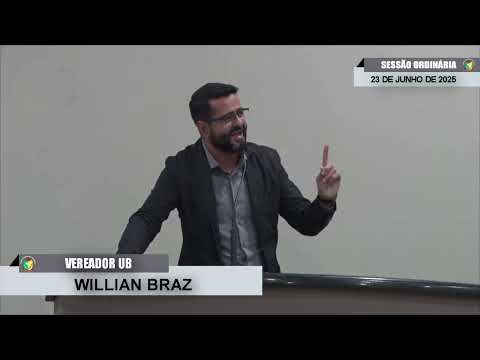 CMBTE - USO DE TRIBUNA PELO VEREADOR WILLIAN BRAZ - UB.