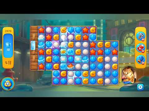 Fishdom 2022, no Boosters,  2476  level  -  прохождение без бустеров,  2476  уровень.