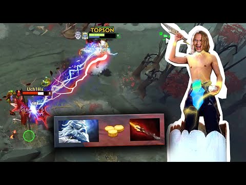 When Topson Zeus goes SPECTATOR MODE in RANKED