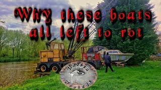 Boats left to Rot urban exploration video in United Kingdom: WHY ARE THESE BOATS JUST LEFT TO ROT!