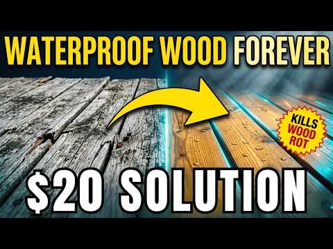 This $20 Solution Protects Wood for 50 Years — The Paint Industry Hoped You'd Never Find Out