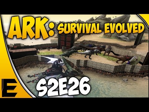 ARK Survival Evolved Gameplay ➤ "T-Rex Riding & Grinding" [S2E26] #62