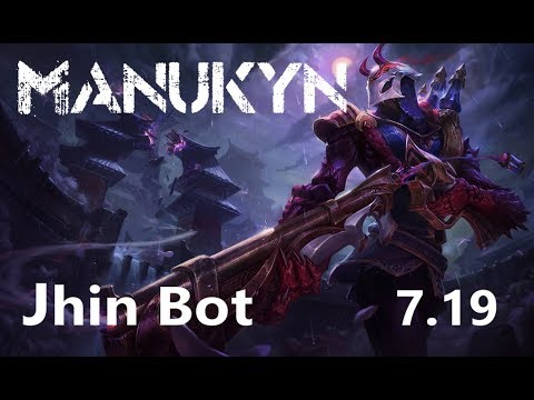 Manukyn Jhin Bot Vs. Miss Fortune 7.19 (Epic)
