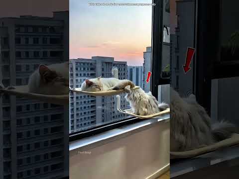 These Cats Found Their Favorite Spot! 🐱☀️