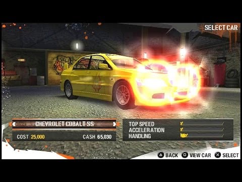 need for speed carbon own the city psp cso ffinsider