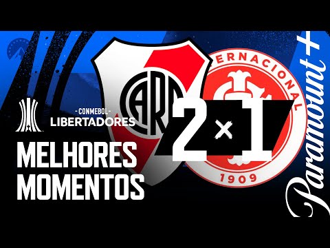 Gols e lances de River Plate x Internacional
