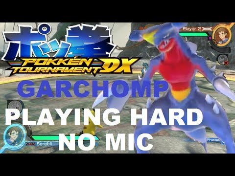Pokken Tournament DX Online Gameplay Garchomp (Playing Hard, No Mic)
