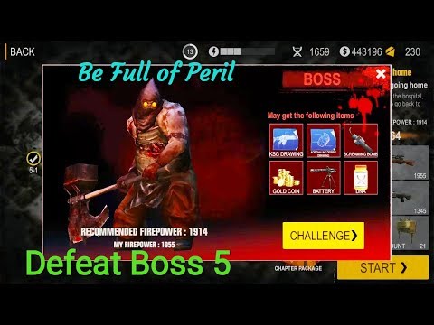 Death Invasion Survival Boss 5 Be Full of Peril