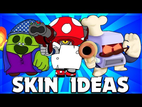 TOP 10 Amazing NEW SKINS! | Brawl Stars Skin Ideas episode 25