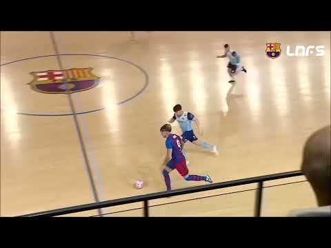 Gol Carrasco (1-0) Barça B - El Ejido. J20, 2Div. LNFS