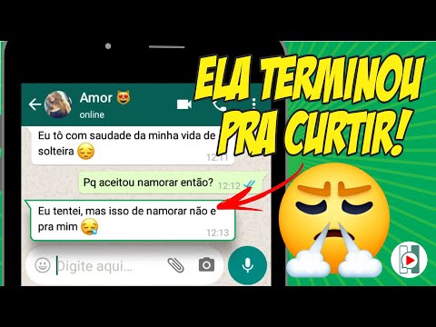 ELA TERMINOU COM O NAMORADO PRA CURTIR!