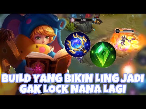 Di lock ling? yah lock balik lah - Build nana damage tersakit 2022 | Mobile Legends