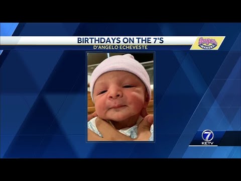 Birthdays on the 7's - September 26 2021