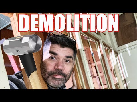 Abandoned Industrial Building Demolition and Renovation