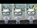 Animal Crossing New Horizons Raymond All 44 Emote Reactions