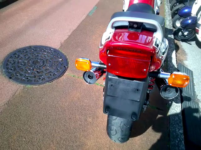 CB750/ホンダ RC42 空冷4サイクル4気筒エンジン グリップヒーター付き