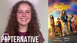 Darby Camp talks about The Slumber Party on Disney Channel and Disney+ video