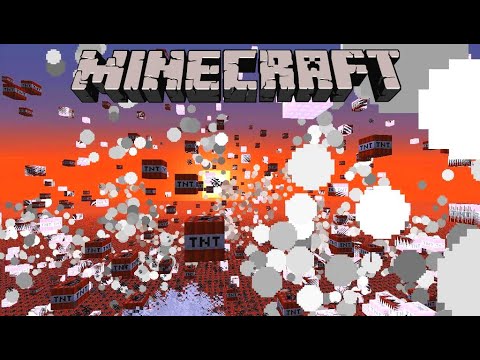 INSANE 1 Million TNT Explosion in Minecraft PE!!