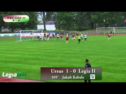 Skrót meczu KS Ursus-Legia II Warszawa.Finał mazowieckiego Pucharu Polski.26.05.2015