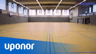 Uponor Sportbodenheizung Siccus