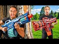 Bataille de Nerf Dans Une ÉNORME VILLA !