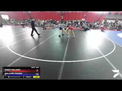 138 Lbs Champ. Round 2 - Vance Williams, IL Vs Benjamin Hansen, IA 54ad