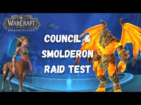 Council & Smolderon, Amirdrassil, the Dream's Hope RAID TEST