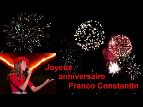 Madalena Castro Fernandes pour l'anniversaire de Franco Constantin