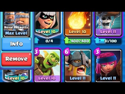 3.9 Royal Recruits deck | Best deck in clash royale | Meta Deck (2021)