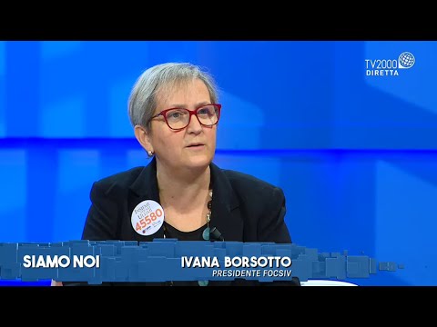 Maratona tv Insieme per gli ultimi. A Siamo noi Ivana Borsotto Presidente FOCSIV