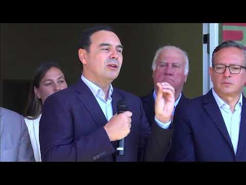 Inauguración de una Comisaría y 20 cuadras de pavimento en Ramada Paso.