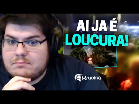 CASIMIRO REAGE: OBSERVAÇÕES DIÁRIAS (EP 211) A ORAÇÃO SALVOU -  XRACING |Cortes do Casimito