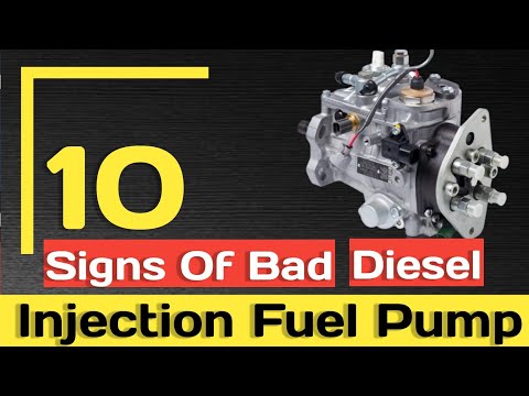 how to tell if your diesel fuel injection pump is bad - injector pump problems symptoms