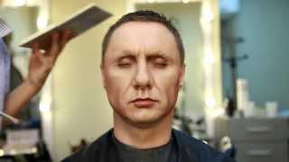 Супергерои. Гримируем Джеймса Бонда.