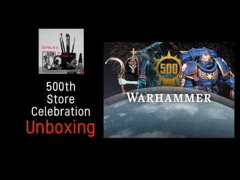 500th Store Celebration Unboxing