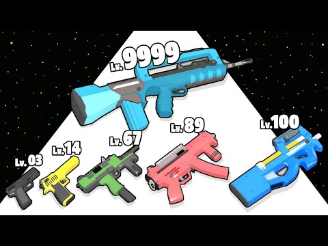 Weapon Merge Evolution - Level Up Weapon Max Level Gameplay