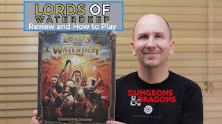 Lords of Waterdeep Board Game Review | How to Play Lords of Waterdeep