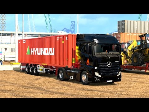 ETS 2 1.25 [open beta] Mercedes Benz Actros MPIV Hamburg - Hannover