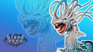 Painting the RAGING SEA SERPENT! // CMON Blood Rage