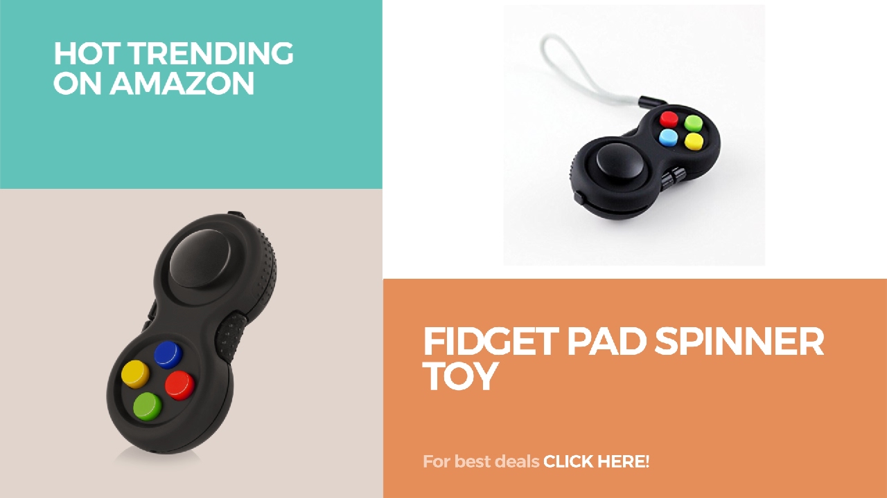 Fidget Pad Spinner Toy Hot Trending On Amazon