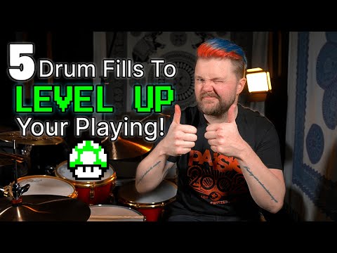 5 Drum Fills To Level Up Your Drumming - DRUM LESSON | That Swedish Drummer