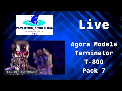 Partwork LIVE #15 - Agora Models Terminator T-800 Pack 7!