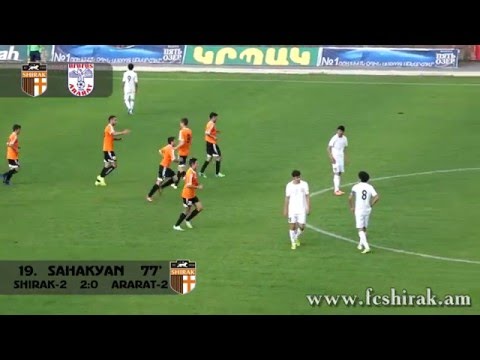 AFL, round 27, 20.05.2016, Shirak-2 2:0 Ararat-2, highlights