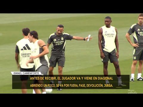 La intensidad en el entrenamiento del Real Madrid