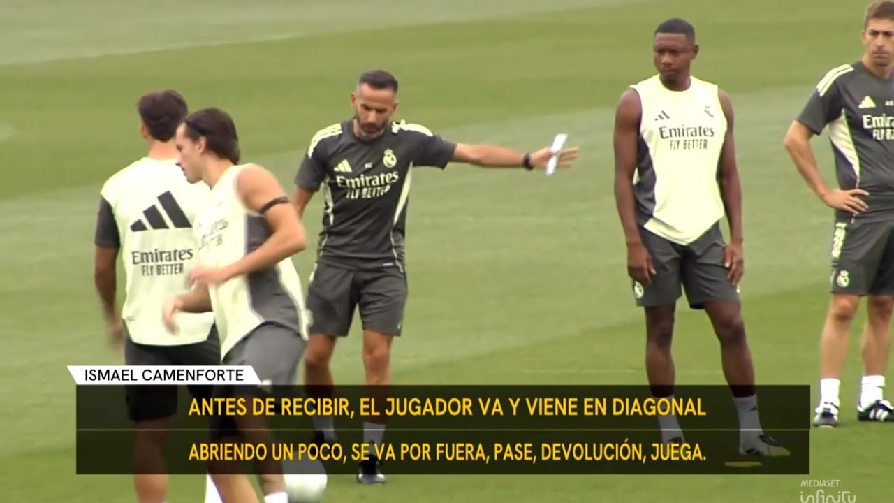 La intensidad en el entrenamiento del Real Madrid