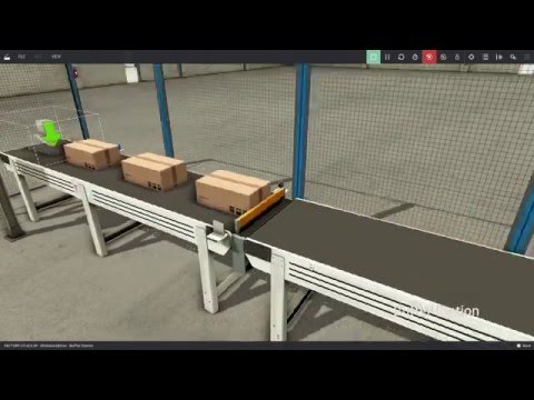 Buffer Station - FACTORY I/O Scene