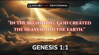 Genesis 1:1 – The Beginning of Everything