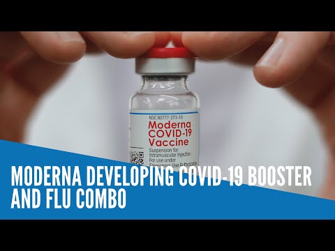 Moderna developing COVID-19 booster and flu combo